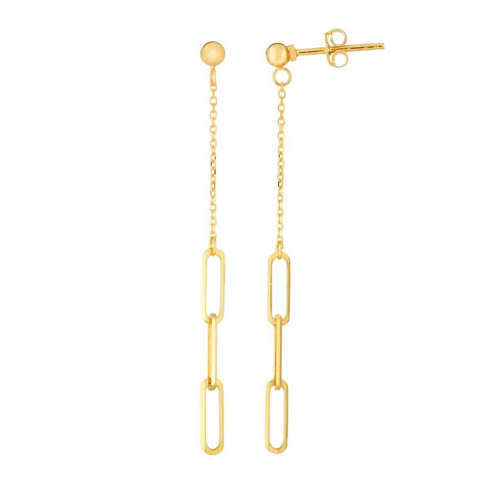 paper-clip-link-chain-yellow-gold-earrings-FDERC11486-NL-YG